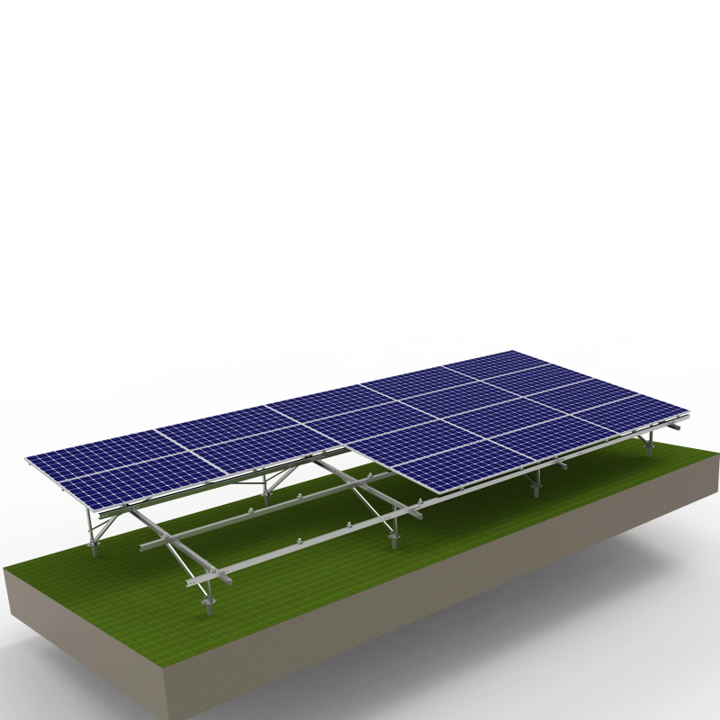 High-Load-Bearing & Wind-Resistant Solar PV Bracket Frame, Suitable for Multi-Terrain Installation