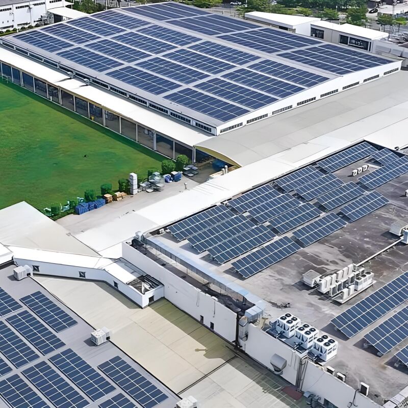 โครงสร้างไฟฟ้าไฟฟ้าแบบรวดเร็วแบบบูรณาการบนหลังคา