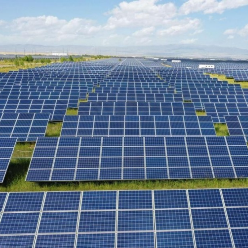 Ground Solar Mounting Brackets with adjustable anchor plate for easy onsite modification and flexible solar array positioning