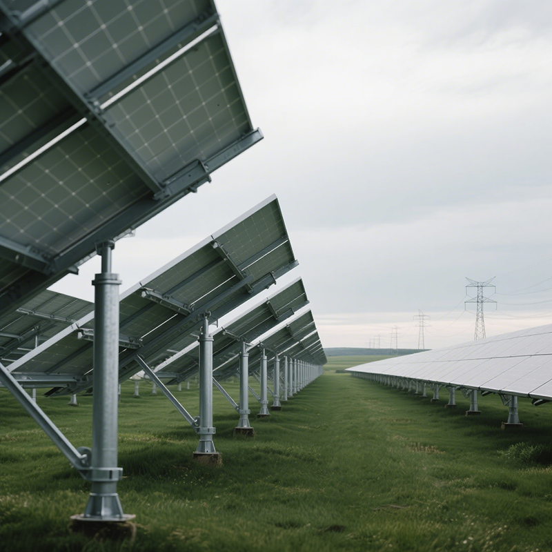 Engineering-Grade Ground-Mounted Solar PV Racking High-Stability Design ...