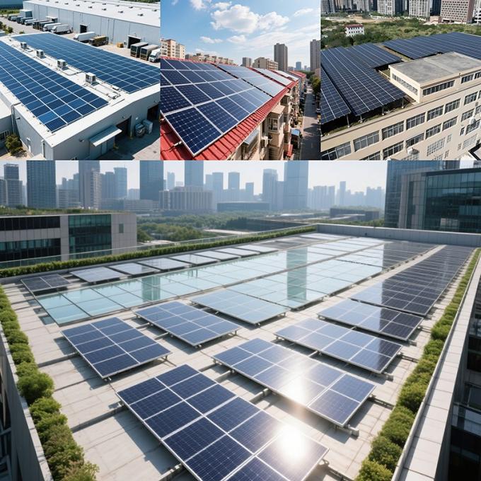 Aluminum Solar Roof Mounting Bracket Framed PV Modules Rooftop ...